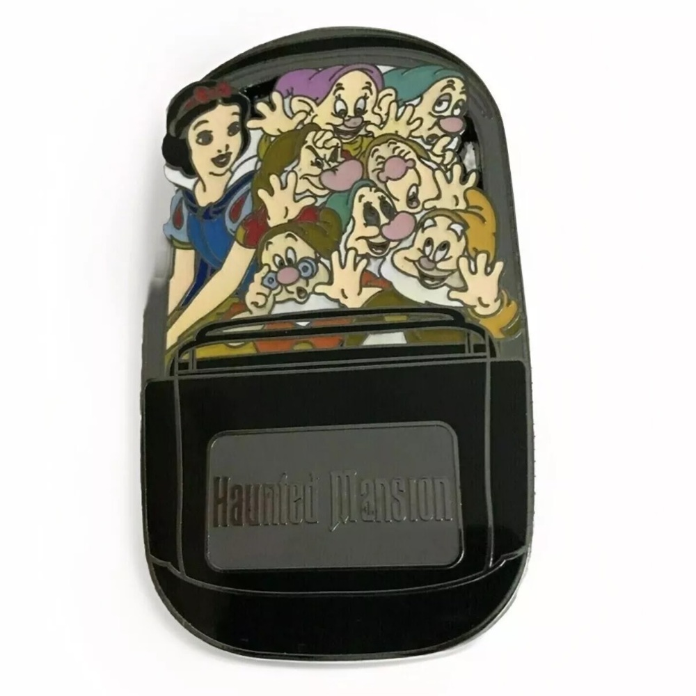Disney Fantasy Pin Doom Buggy Snow White Seven Dwarfs Haunted Mansion 3" Large